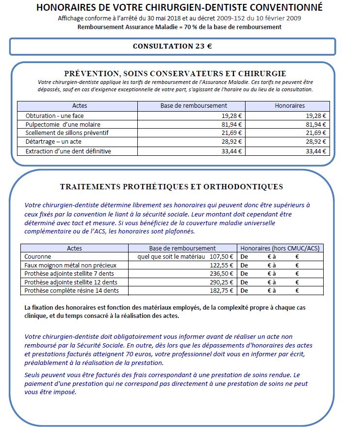 gestion de cabinet dentaire